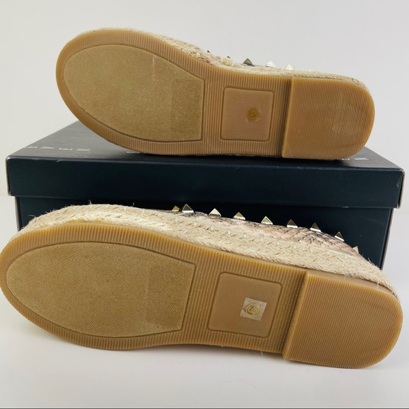 Steven by Steve Madden Billie Studded Espadrille Python Shoes Women’s Size 6 - Picture 7 of 10